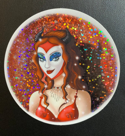 Chappell-Karma Sticker-GLITTER